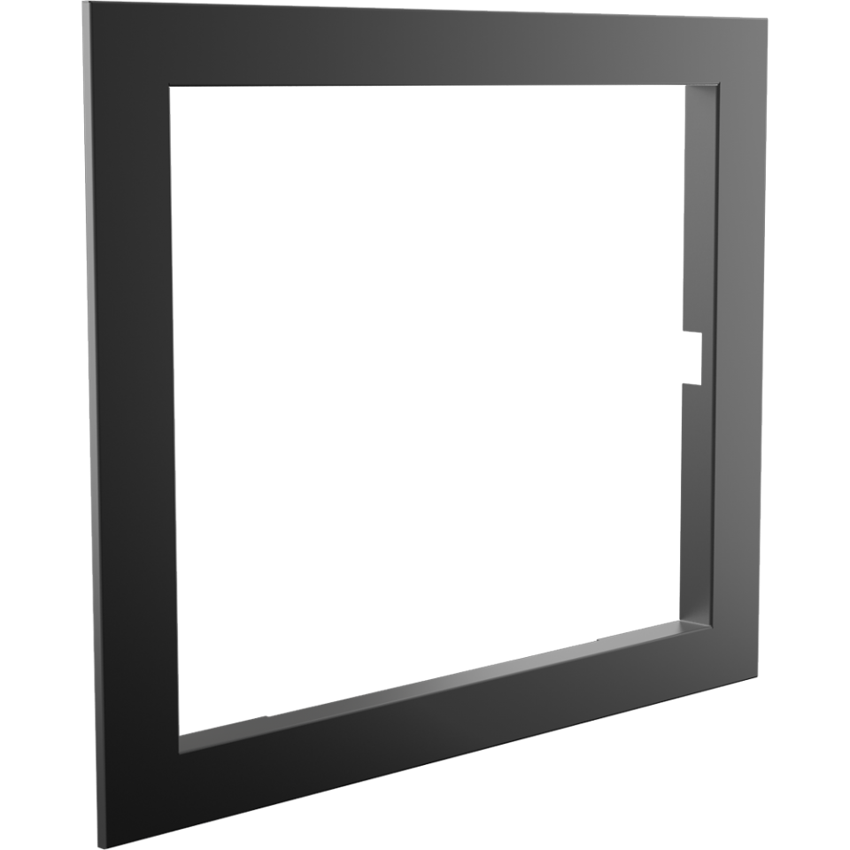 Рамка для топки DECO черная